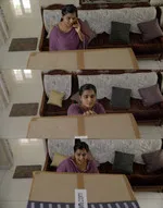 remya nambeesan memes, memes, plain memes, remya nambeesan plain meme, malayalam memes - Fathima opening delivered parcel